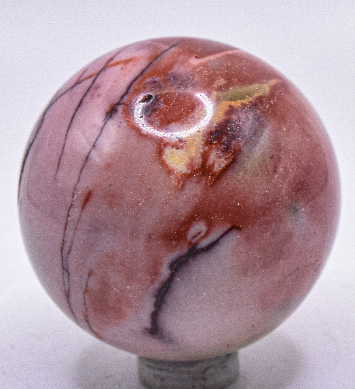 48mm Mookaite Jaspere Sphere Polished Natural Crystal Mineral Ball – Australia