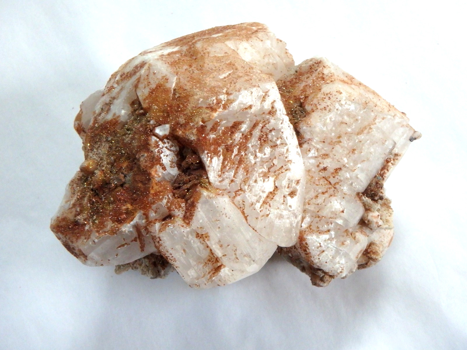 Crystal 🤎 Dolomite & Quartz with Pyrite $36 🤎 340.3 grams