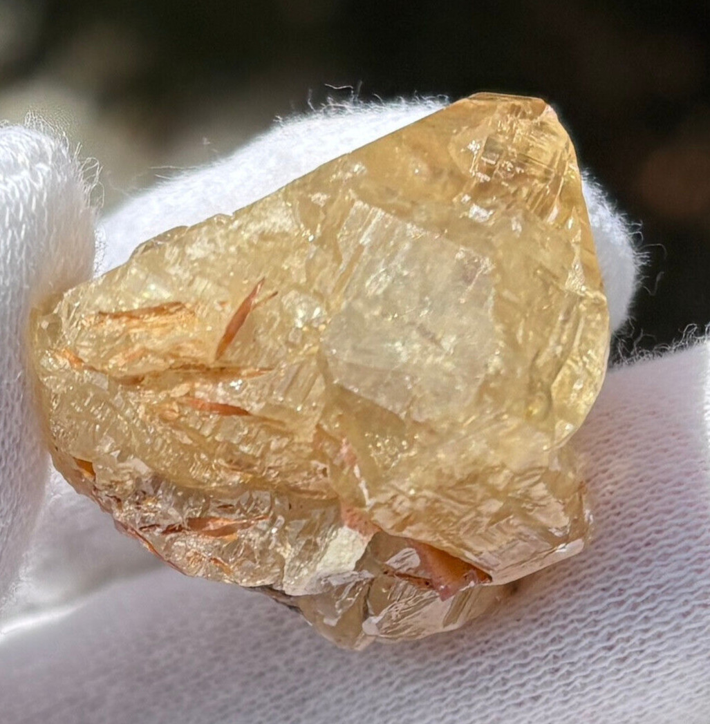 USA SALE SEE VIDEO 37g ETCHED CERUSSITE CERRUSITE CERRUSSITE CRYSTAL BARITE SKEL