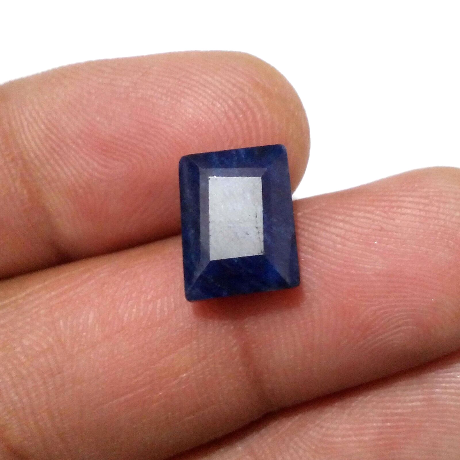 Top A+ Attractive Blue Sapphire Faceted Octagon Shape 7.60 Crt Loose Gemstone