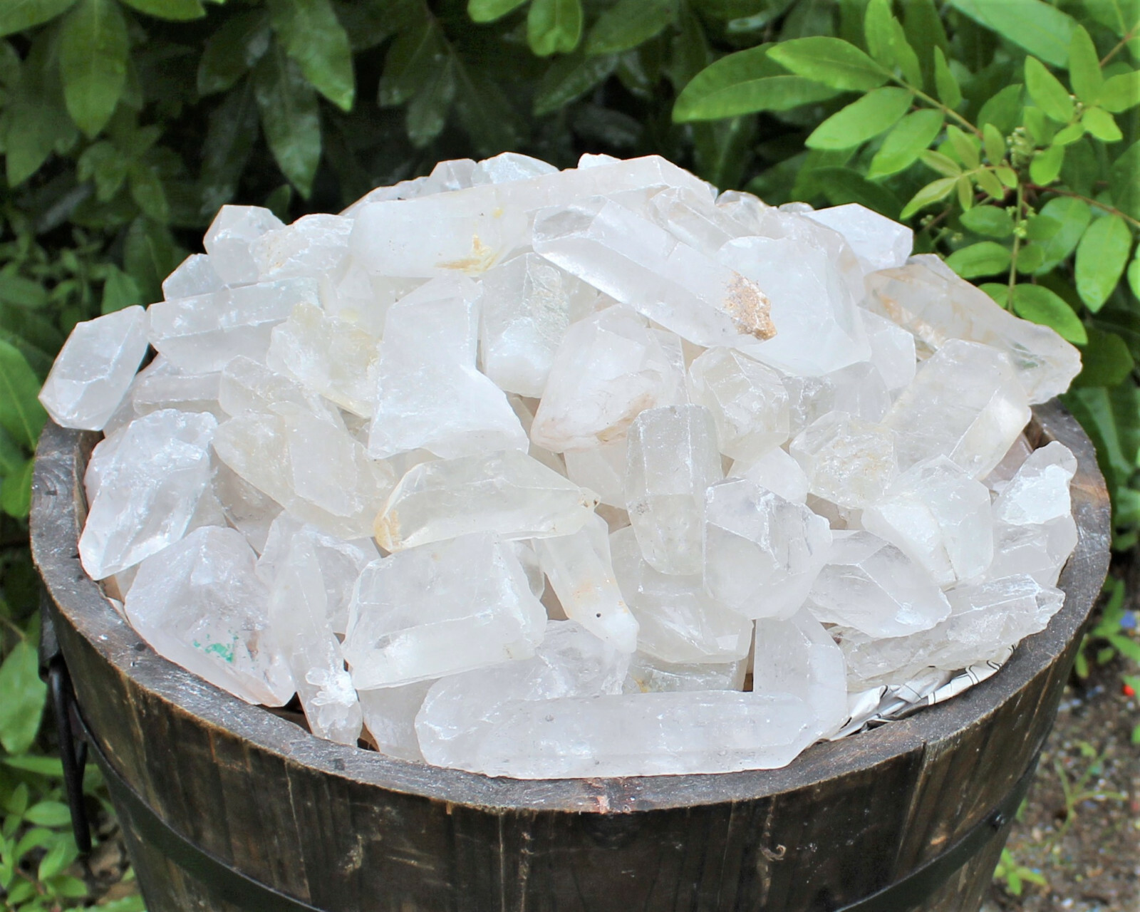 Wholesale CLEARANCE Bulk Lot 1 lb Rough Natural Quartz Crystal Points 16 oz