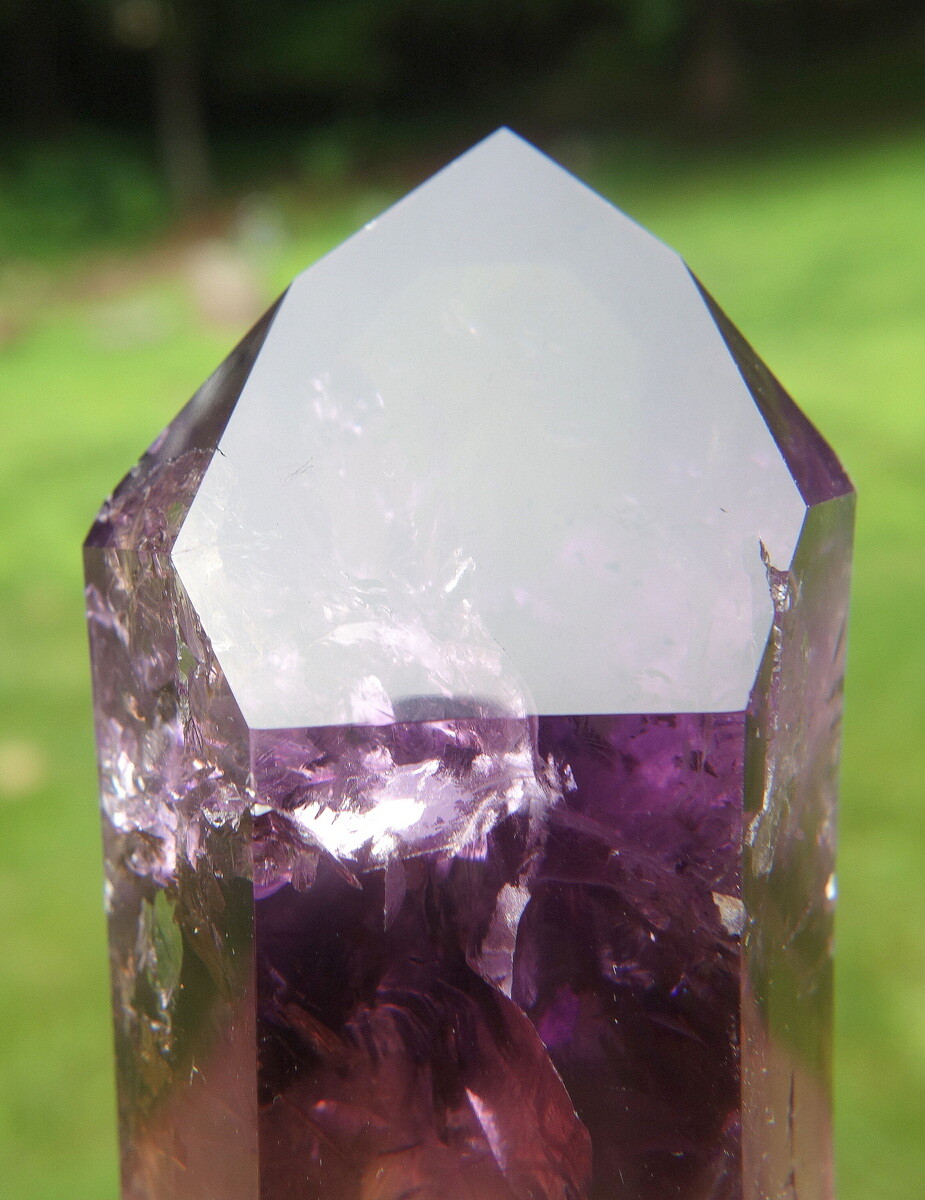 Polished Amethyst Phantom Crystal / Channeling Point