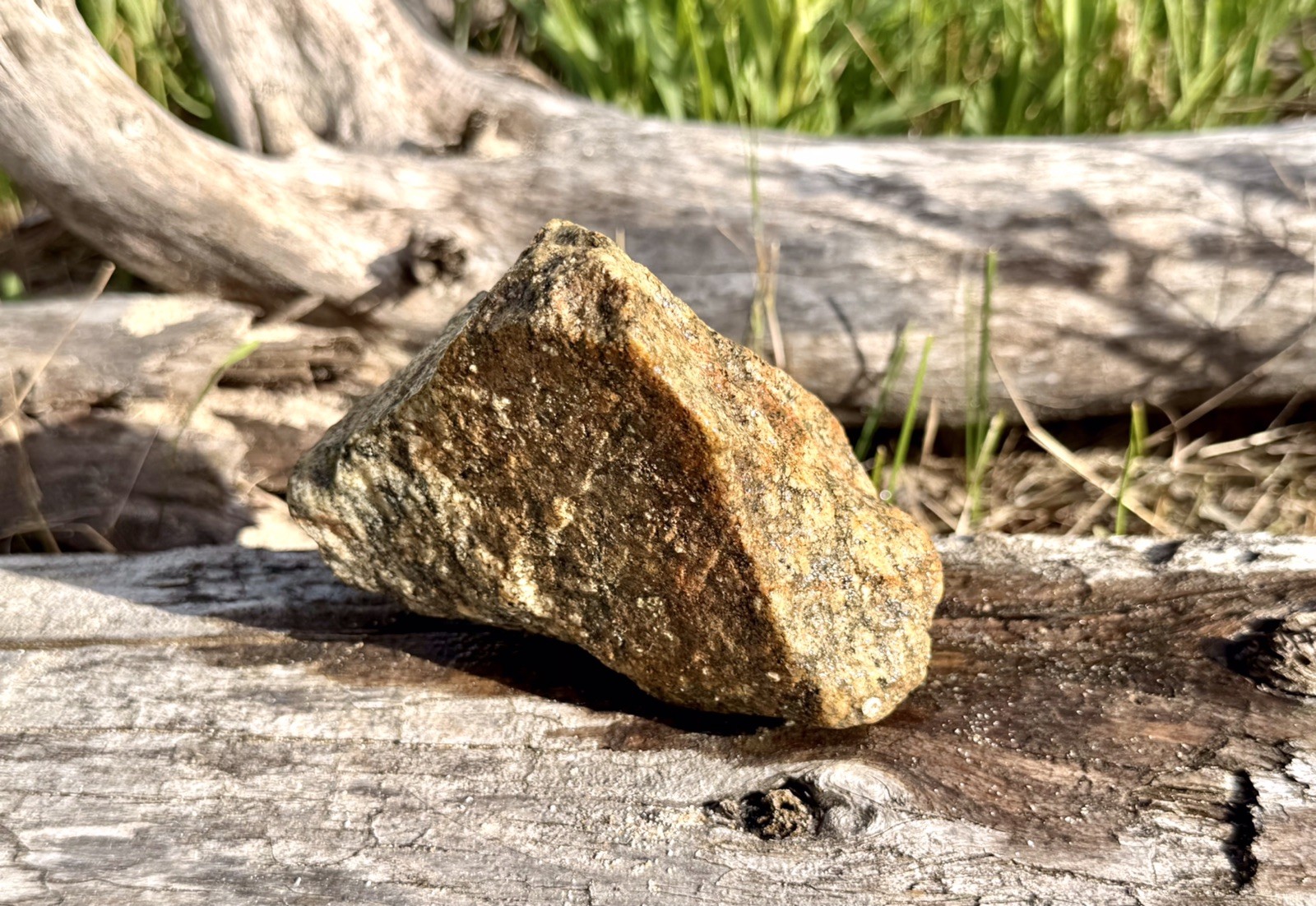 Natural Lake Michigan Rock Speckled Granite With Pink Hue Large LOOK! 👀 2.7lb+