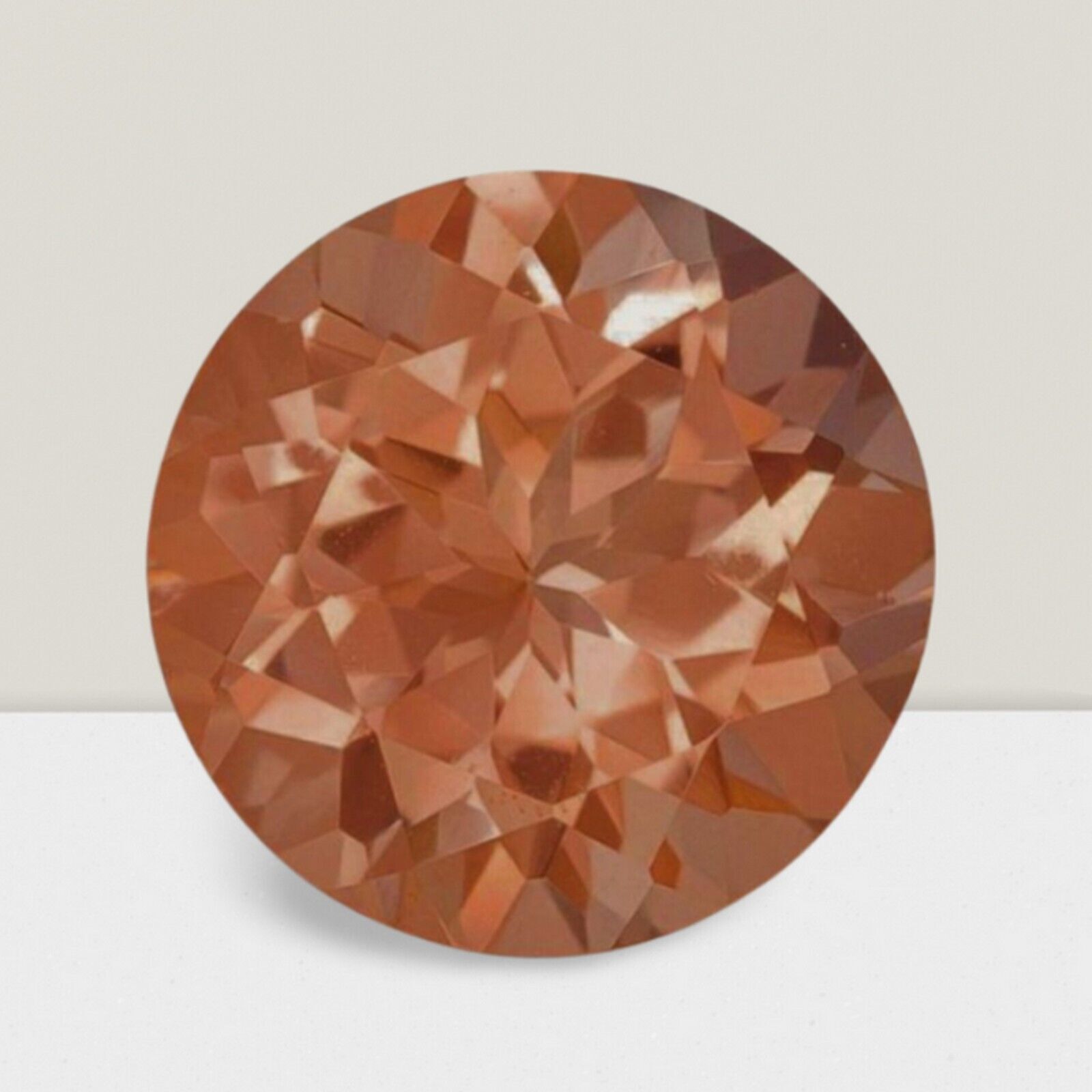 Morganite Round Cut Gemstone 3.50 Cts – 10 mm AAA+ Loose Gem
