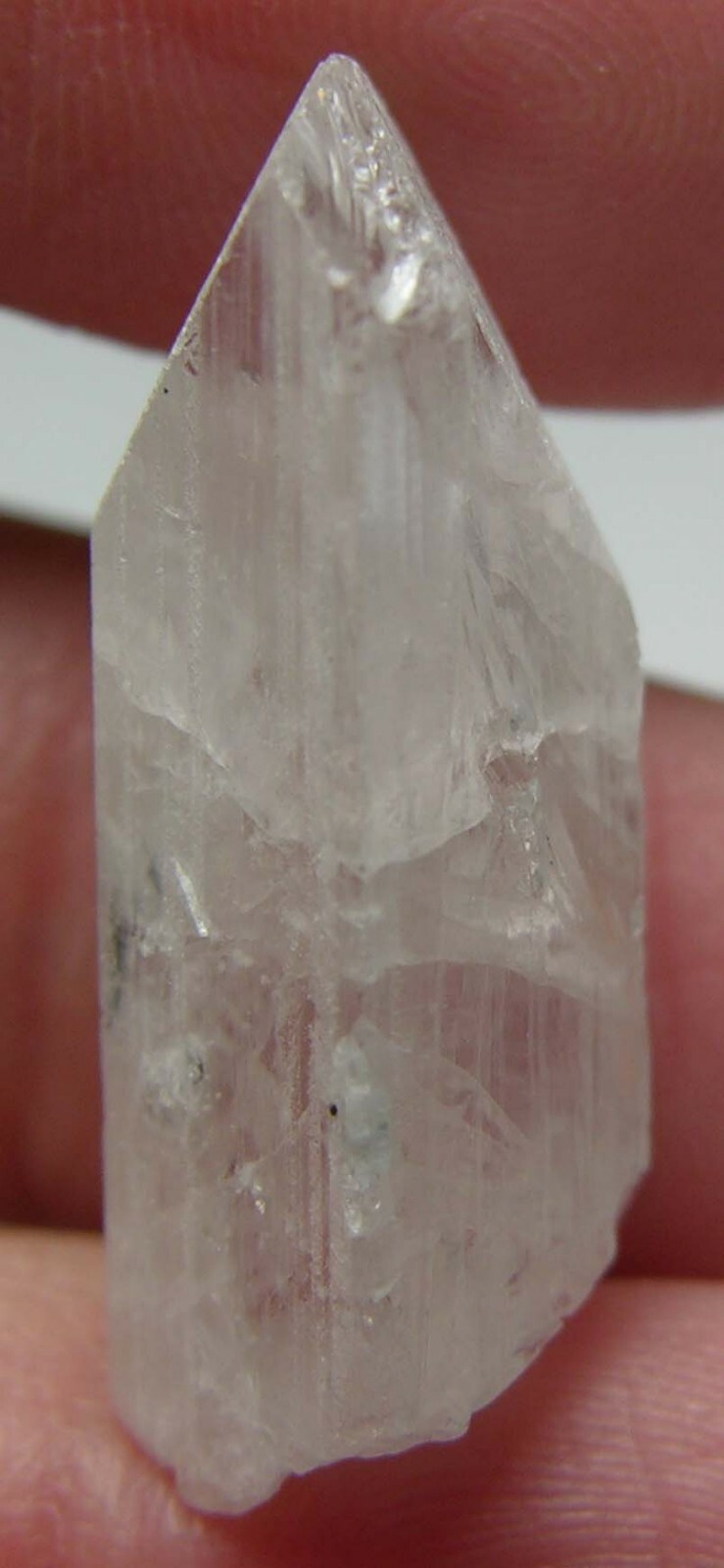 #2 Mexico 23.90ct Natural Raw Rough Danburite Crystal Stick Specimen 4.75g 28mm
