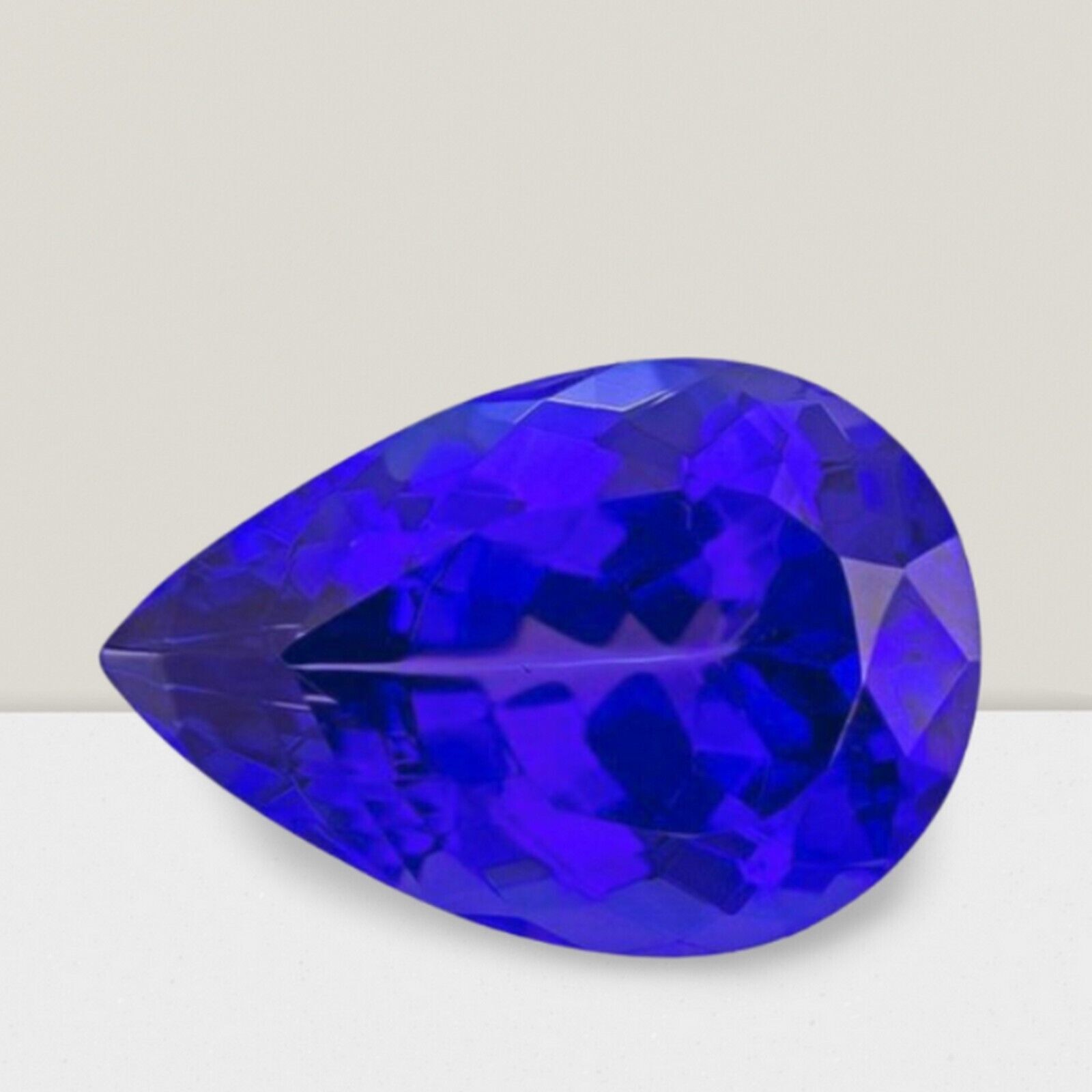Tanzanite Pear Cut Gemstone 2 Cts – 9×6 mm Flawless Loose Gem