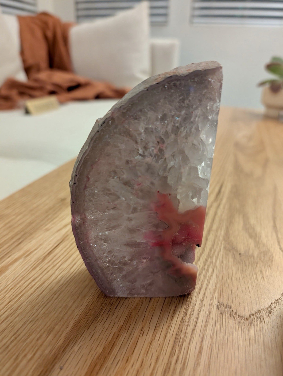 Crystal Rock Decor – Pink – FREE SHIPPING