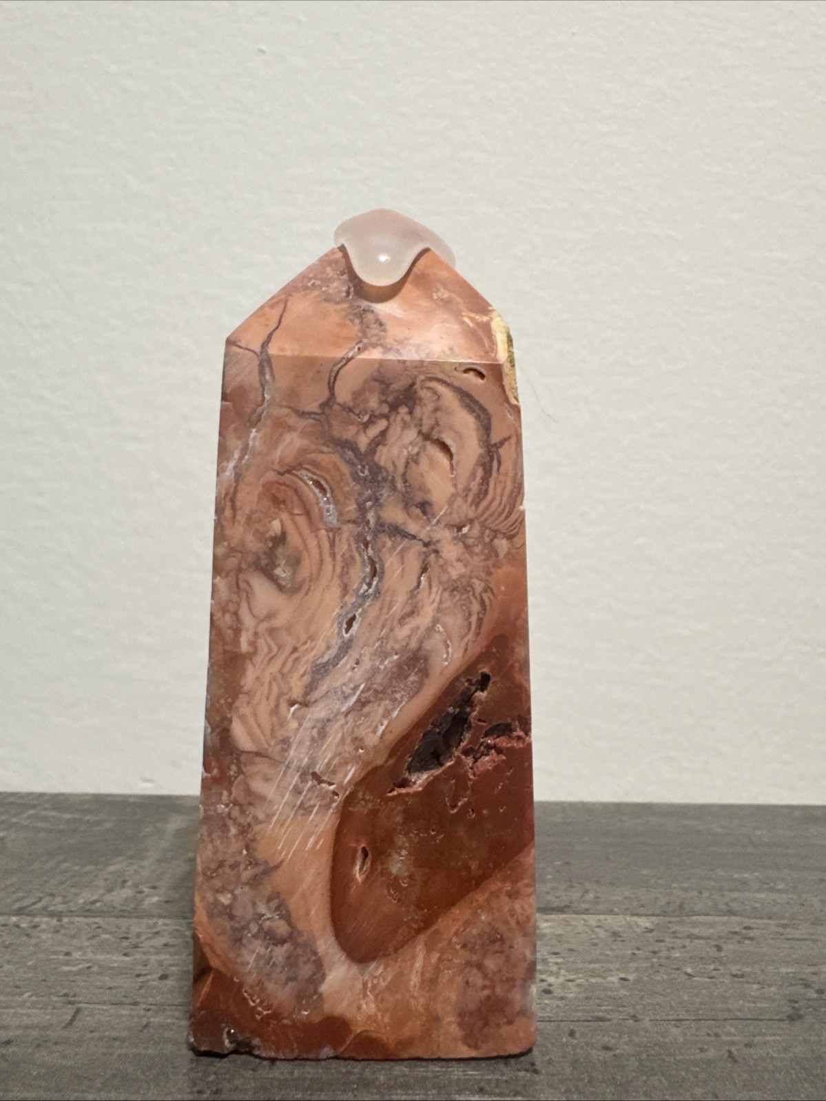 Cotton Candy Agate Crystal Tower 3.75” 146 Grams