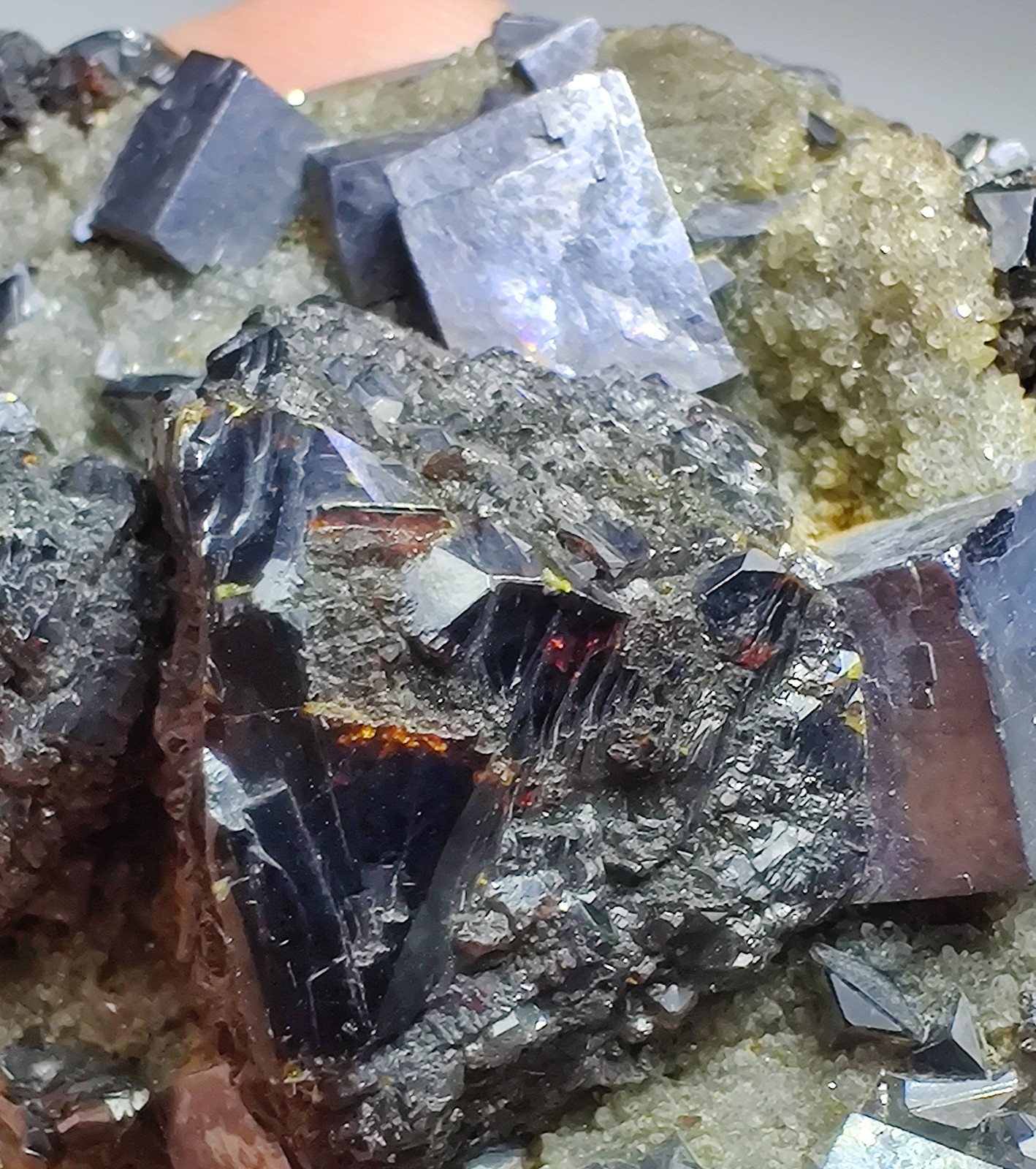 Gorgeous Galena and Sphalerite specimen. Picher, Oklahoma. 557 grams.