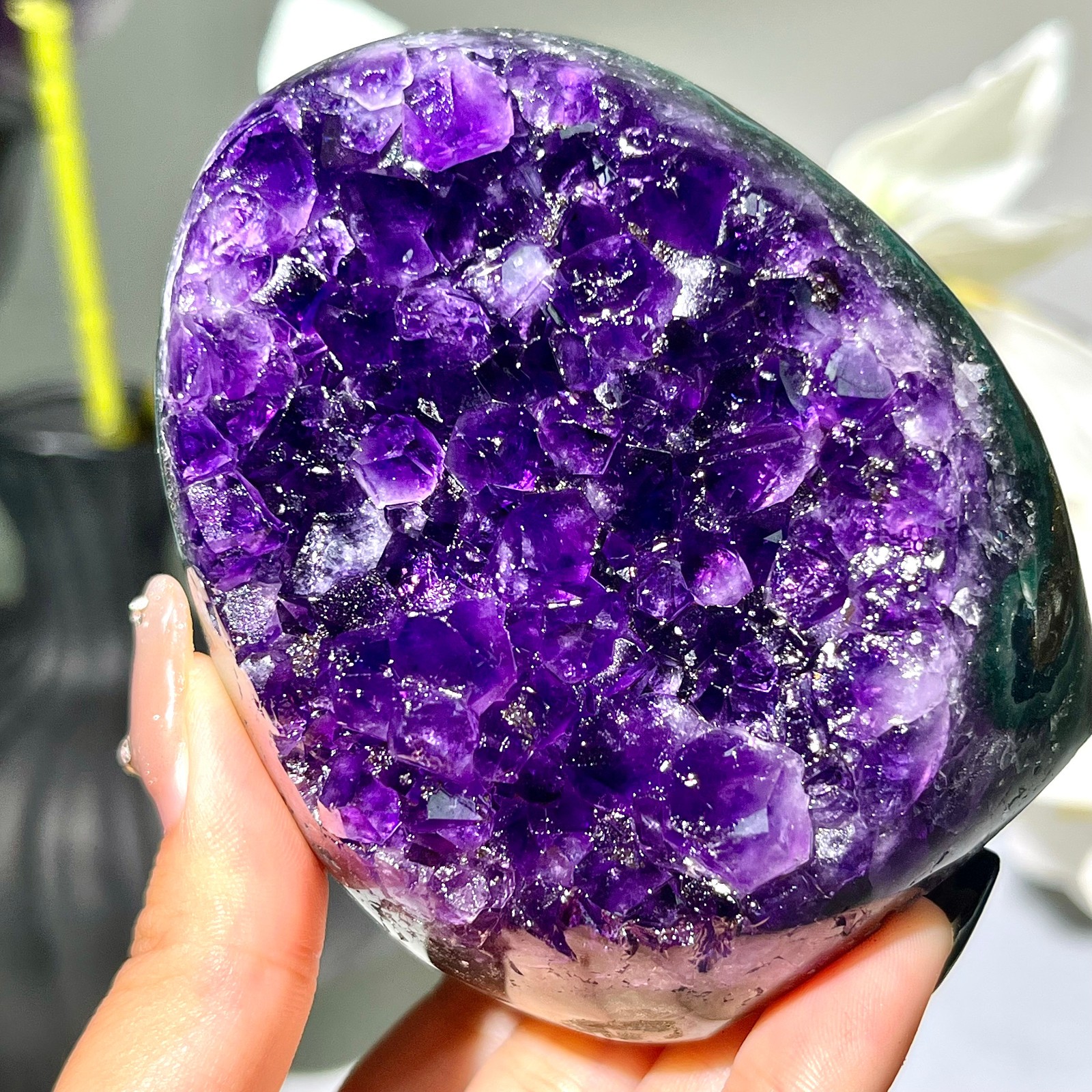 1.12LB Uruguay’s top tier amethyst natural amethyst block spiritual therapy