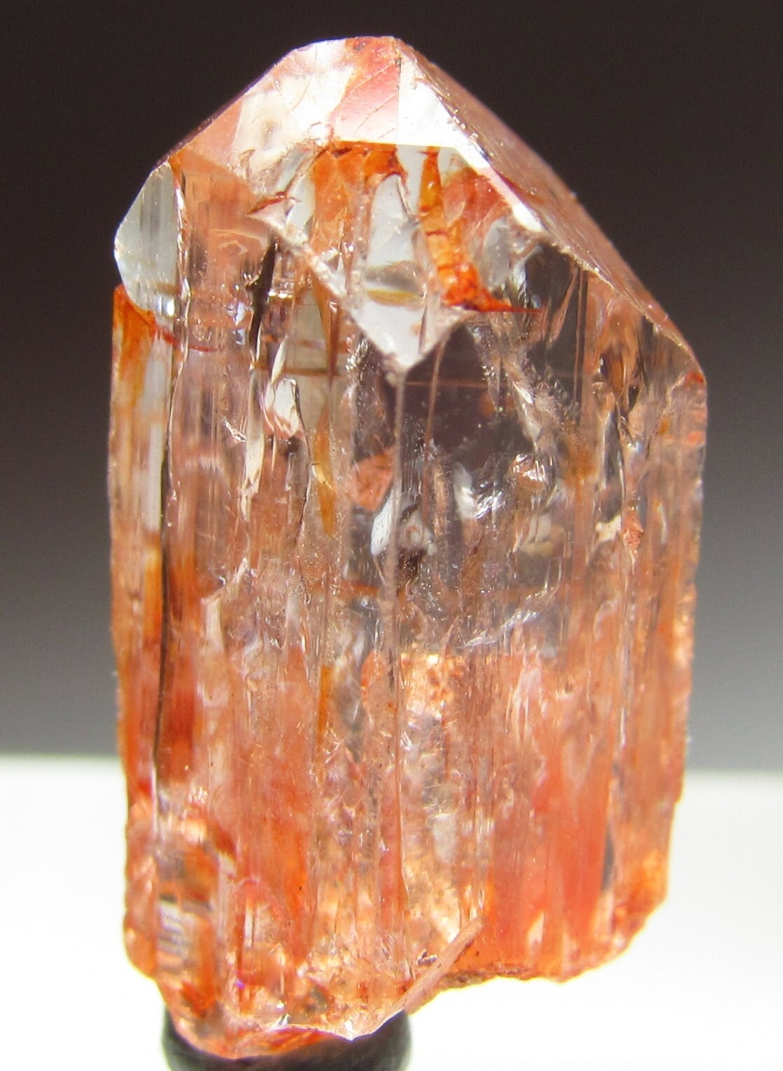 EXCITING SPECIAL COLOR GEM IMPERIAL TOPAZ CRYSTAL!!! ZAMBIA