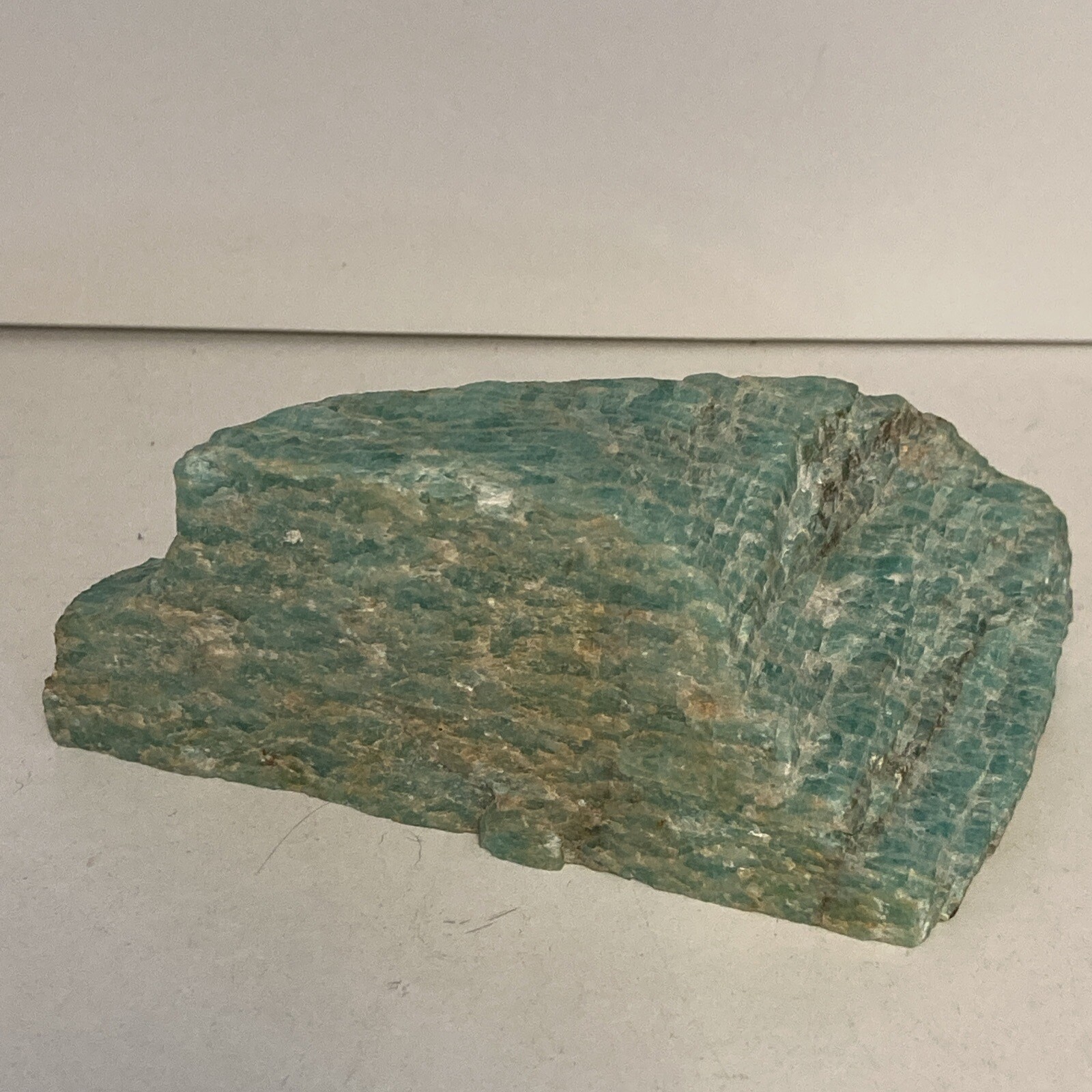 Amazonite Natural Rough Stone 10+ Ounces 4 Inches Long