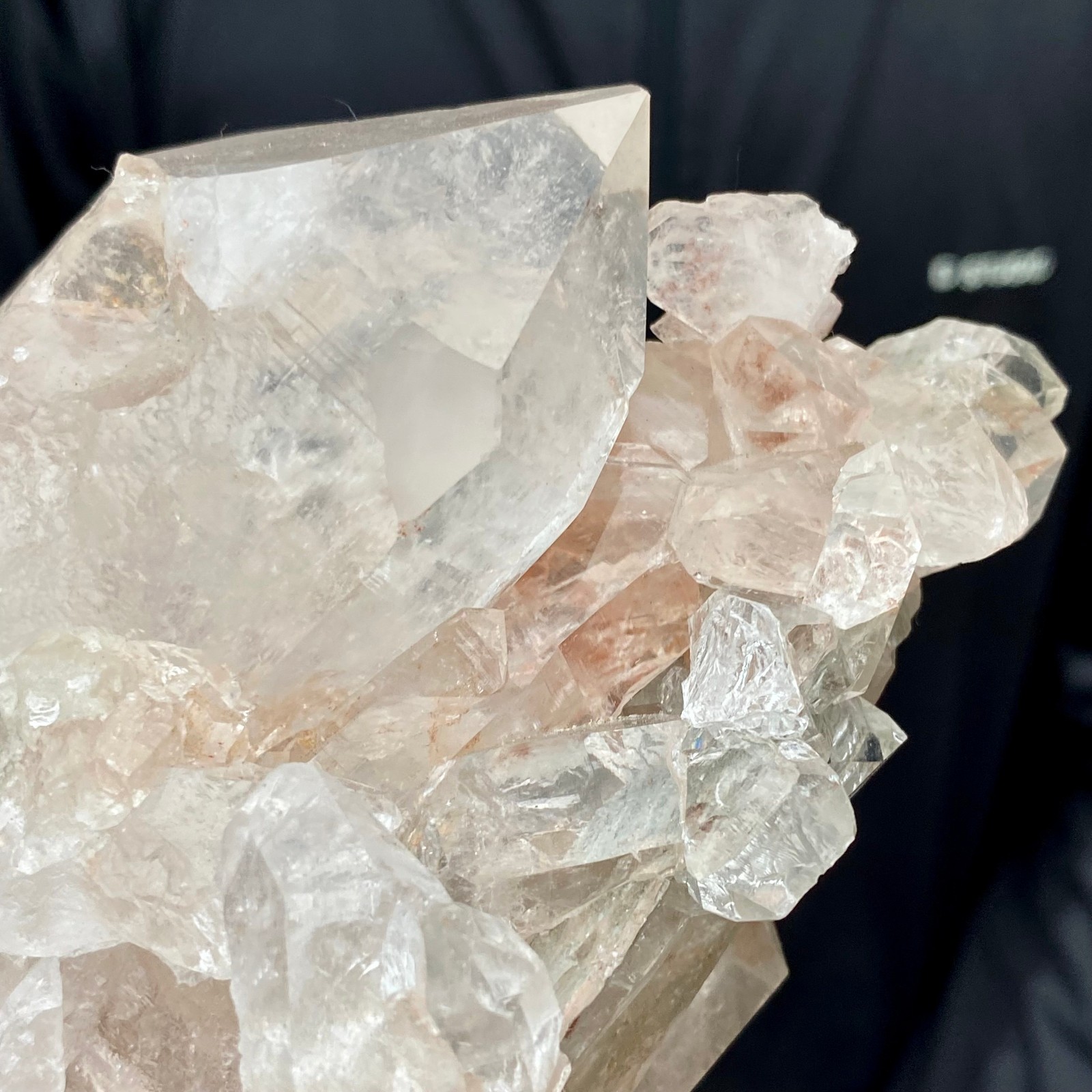 1.26LB A+++ Natural white Crystal Himalayan quartz cluster /mineralsls