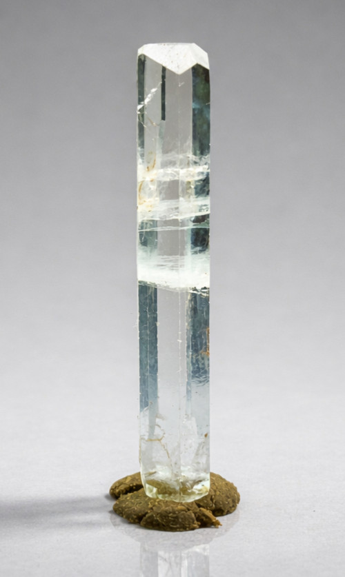 aquamarine crystal diamond cut loupe clean sky blue DNA Helix @ skardu 01.25g