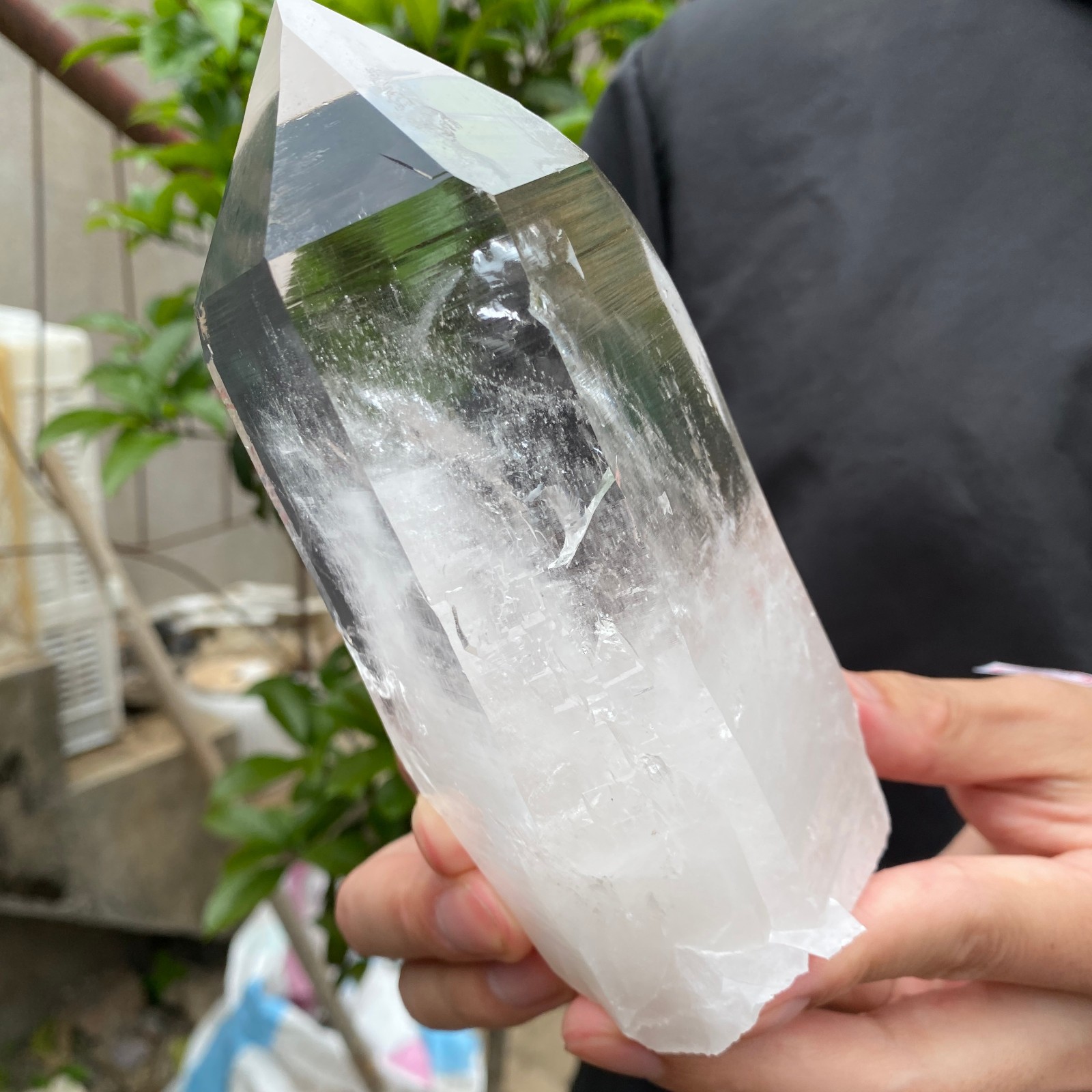 2.3lb Raw Natural Clear White Quartz Crystal Rough Healing Specimen