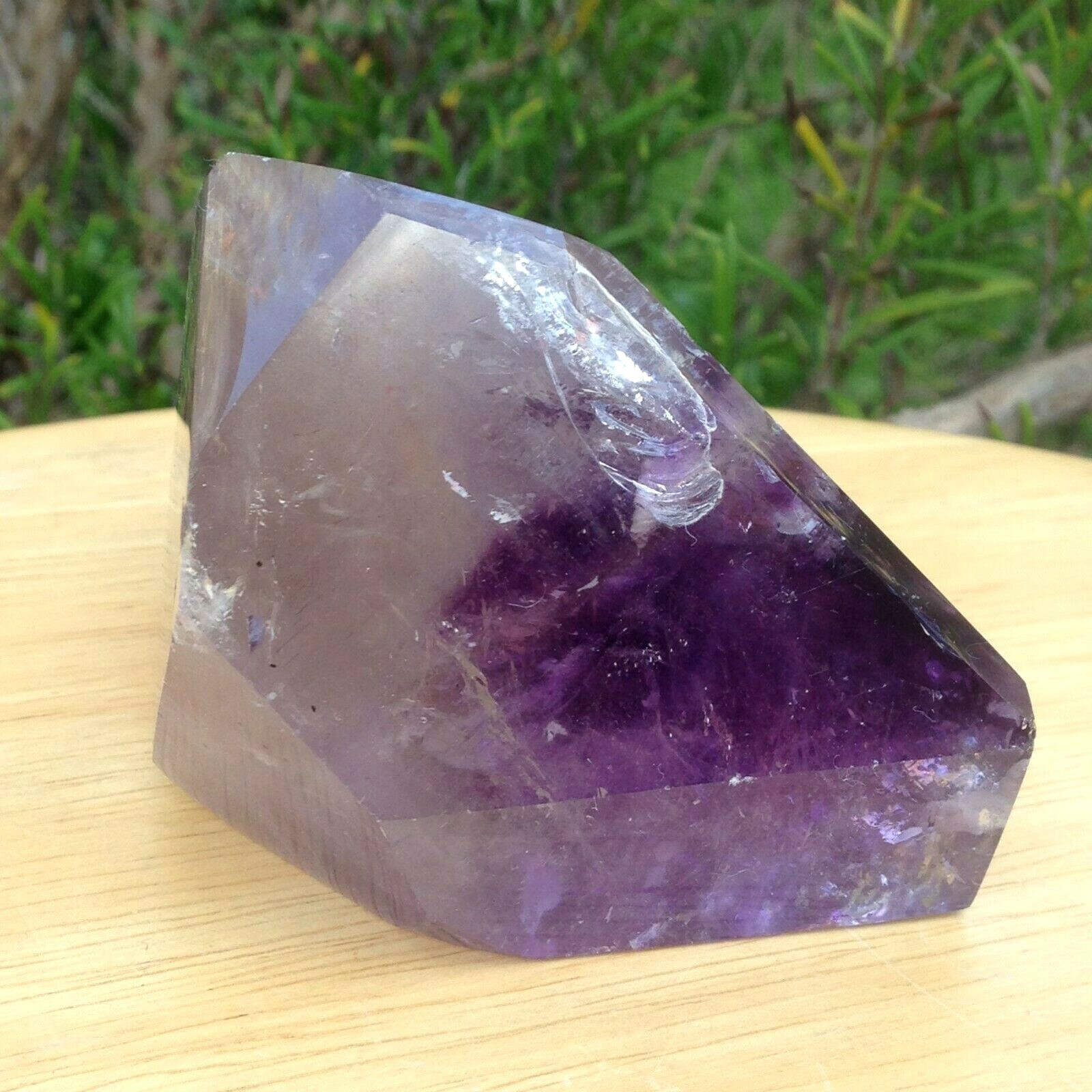 Amethyst Crystal Freeform Insight Focus Clairvoyance Wisdom 360g 9x7x4.6cm