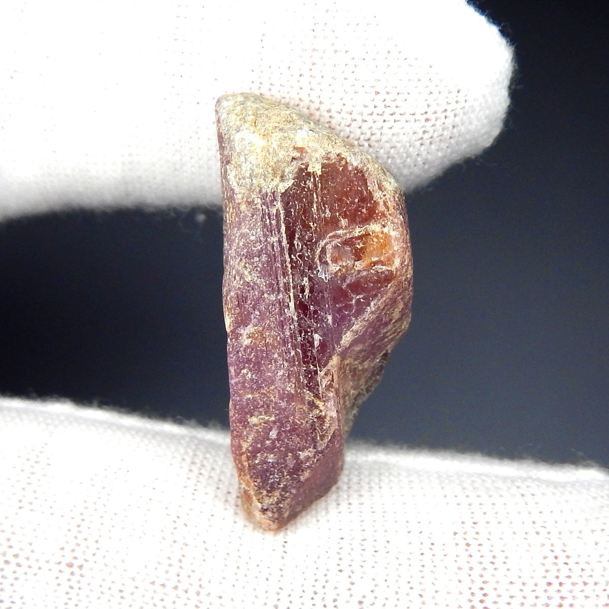 51.2ct Natural Mined Red Ruby Fluorescent Unheated Rough Spar Collector Grade