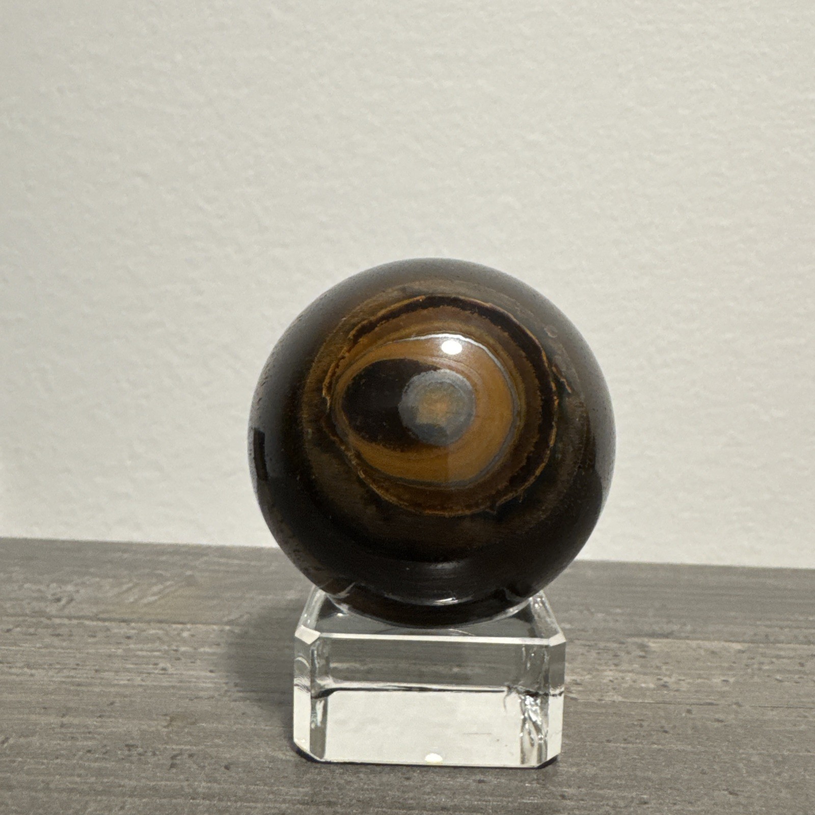 Tiger Eye Crystal Sphere 174 Grams 50 mm