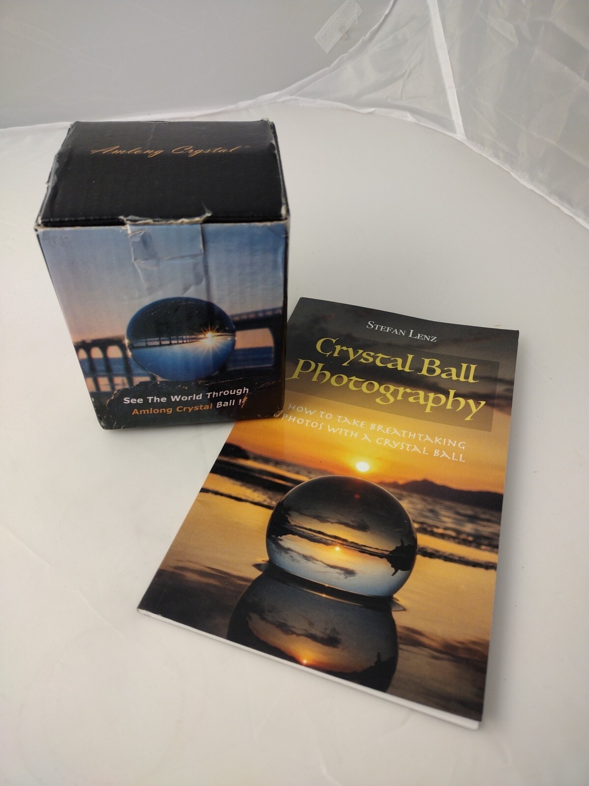 AMLONG Photography K9 Crystal Ball Decoration Lens Photo Prop Lensball Clear