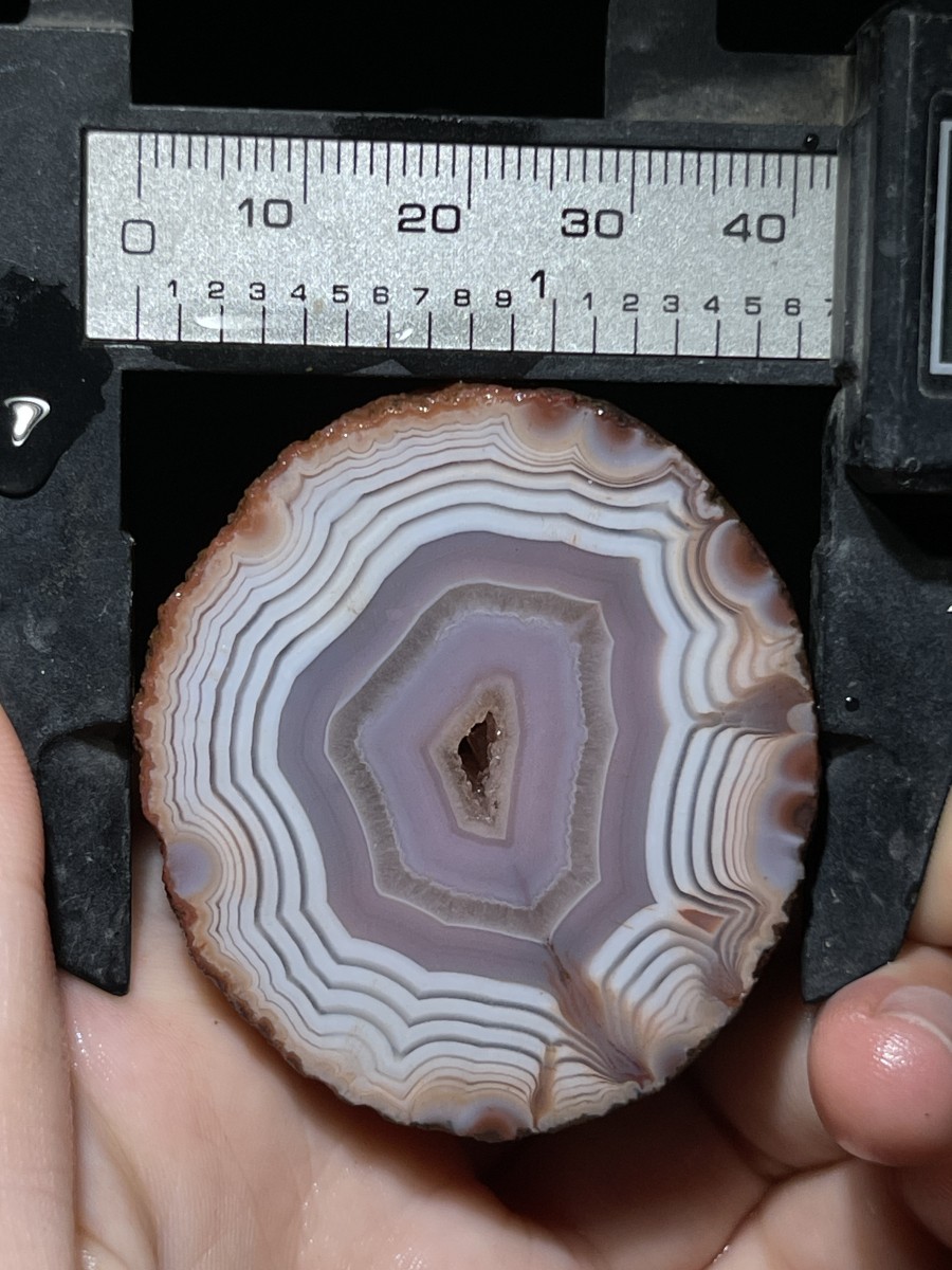 1pair pink China Natural Warring State Red Agate Crystal Specimen 157g 103