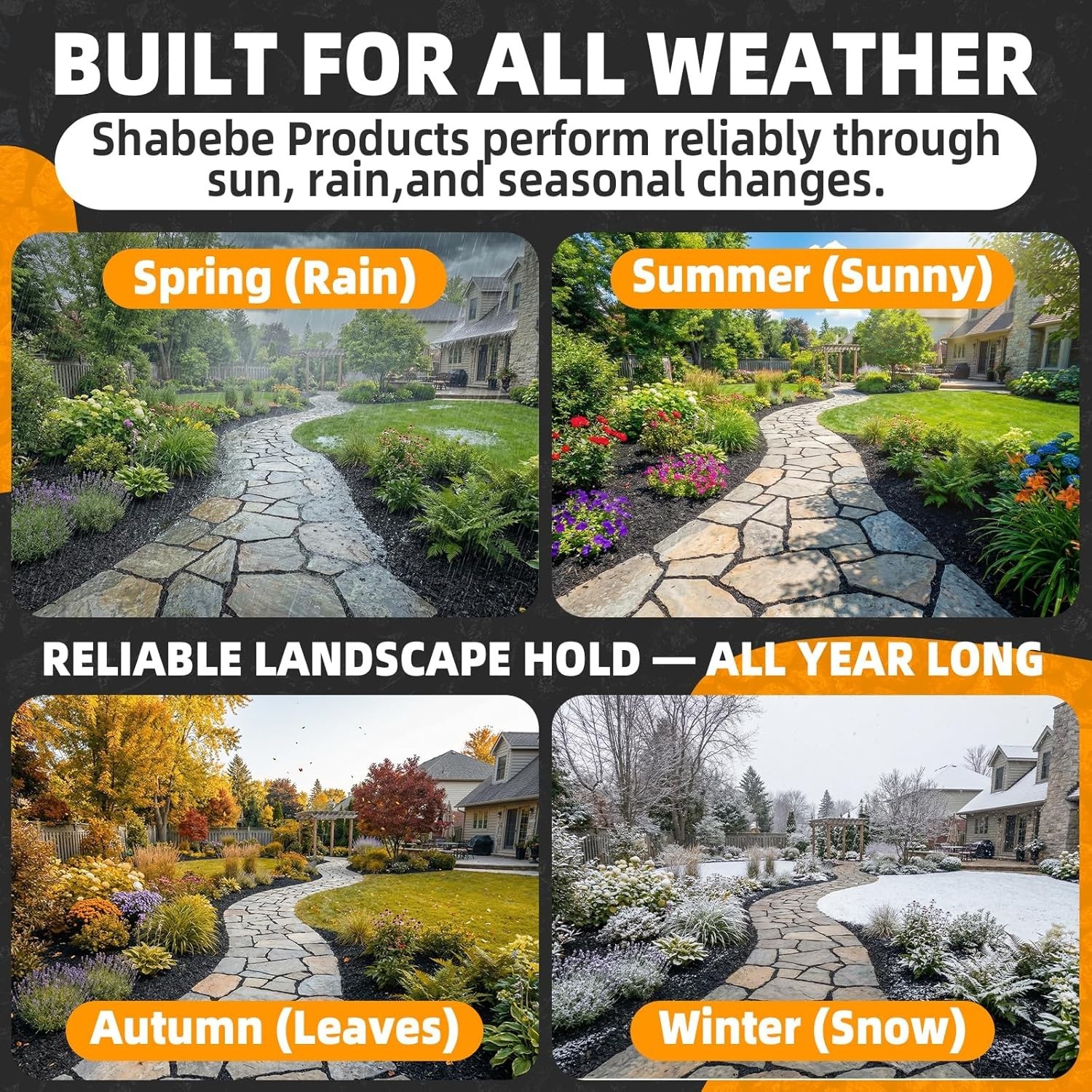 Ultimate 32oz Rock Glue – Stronger Bond, Waterproof, Ideal for Landscape Design