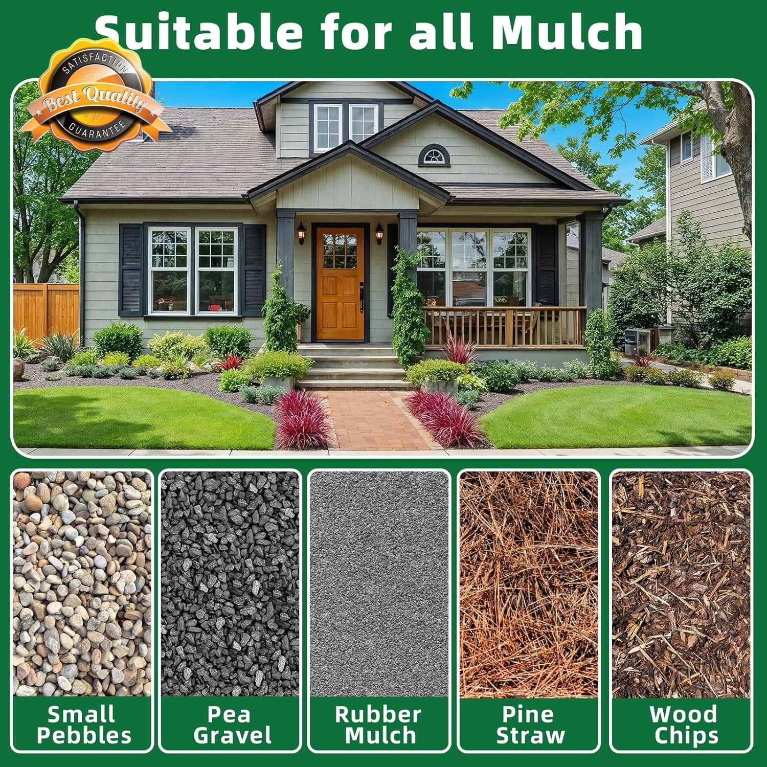 2 Gallon Rock Glue Mulch Gravel Binder Stone Adhesive Landscape