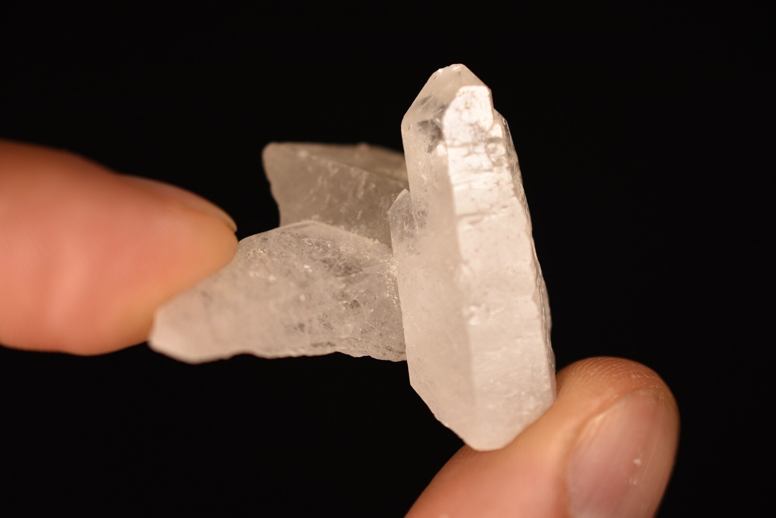 5 *CLEAR QUARTZ* Crystals 2-4cm 44.1g Clear Natural Stones Healing Crystals