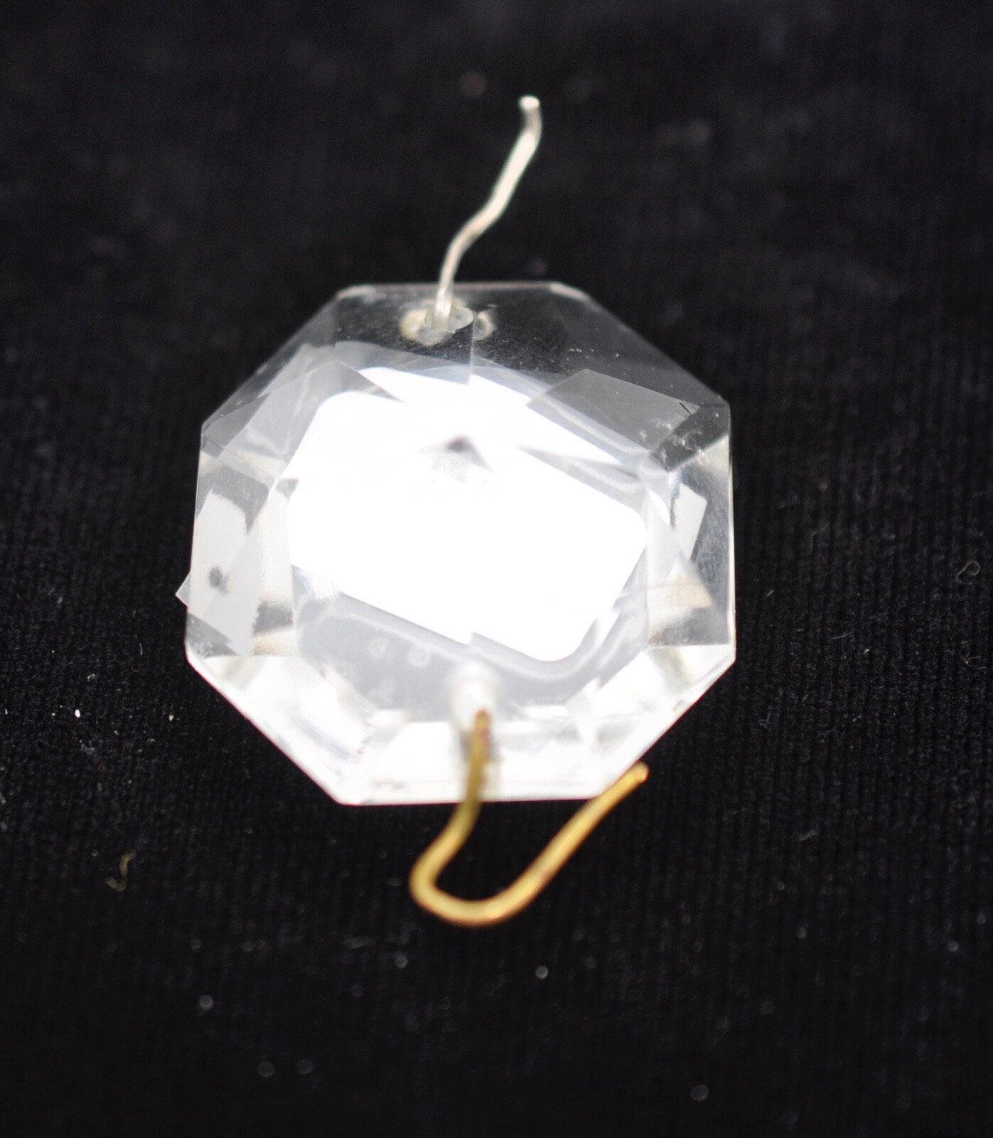 Palm Springs Elaborate Hotel Crystals From Chandelier1 1/8″ Octagon Diamond Shap