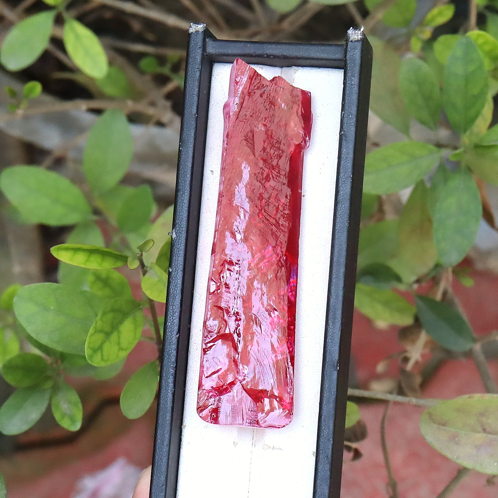 442 CTBURMA Red Ruby Rough Uncut Certified Loose Gemstone