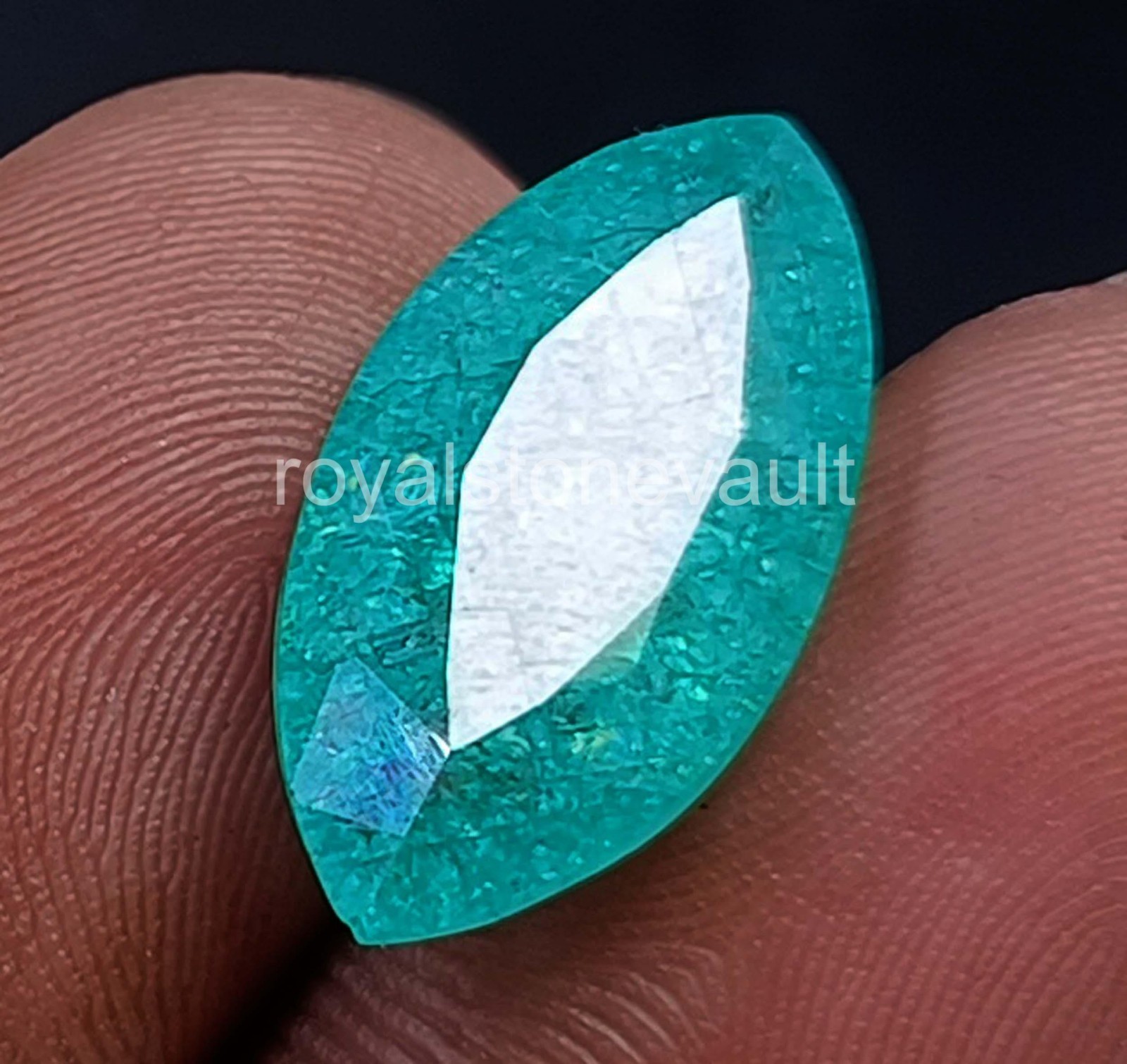 11.45 Ct Natural Green Emerald Marquise Shape Loose Gemstone IGL Certified 5AOI