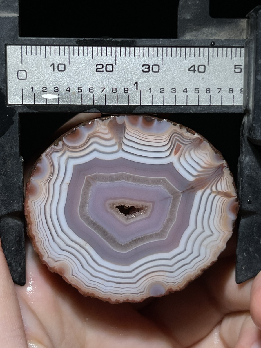 1pair pink China Natural Warring State Red Agate Crystal Specimen 157g 103