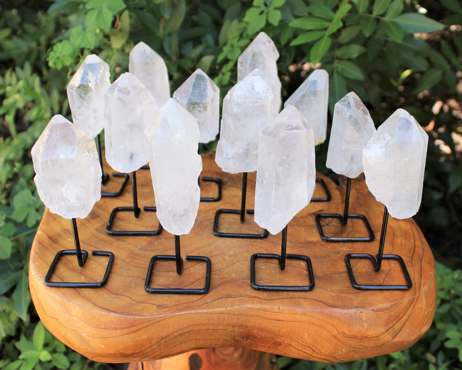 Protection Combo Kit – Tourmaline Log, Selenite Stick & Clear Quartz Point