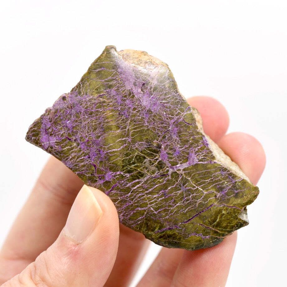2.4in 63g Atlantasite Stichtite Serpentine Crystal, South Africa at4