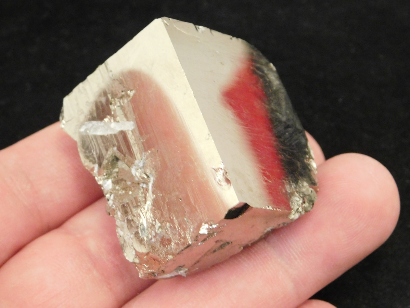 100% Natural Pyrite CUBE Huanzala Mine Peru 125gr