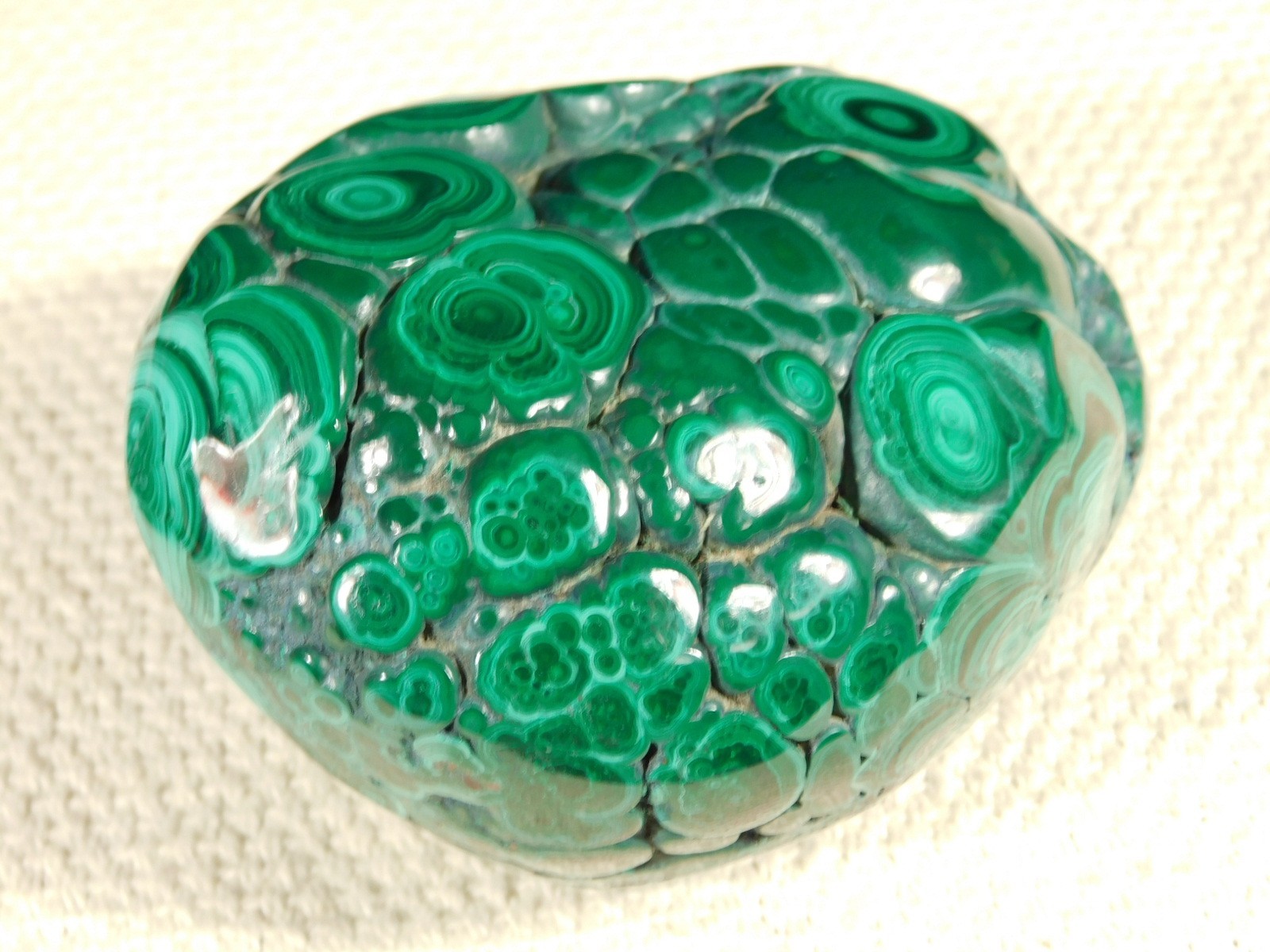 BIG! Polished Deep GREEN Malachite STALACTITE or Stalagmite w/Stand Congo 603gr