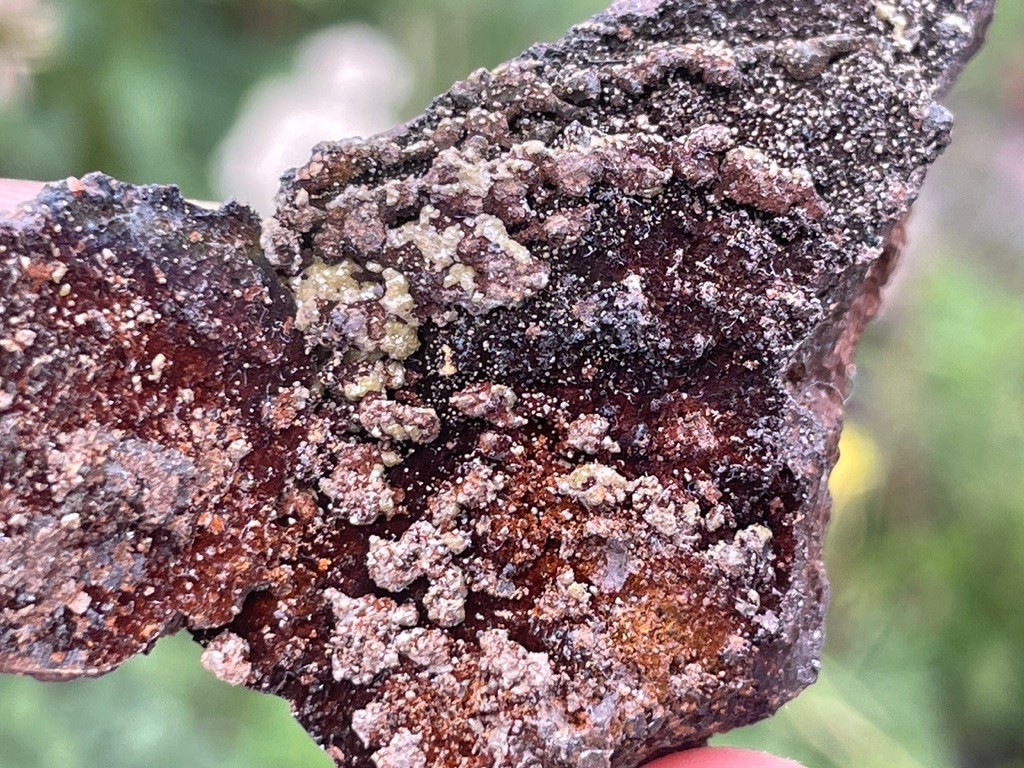 Chlorargyrite on Limonitic Matrix, Broken Hill Propreitary Mine, NSW, Australia