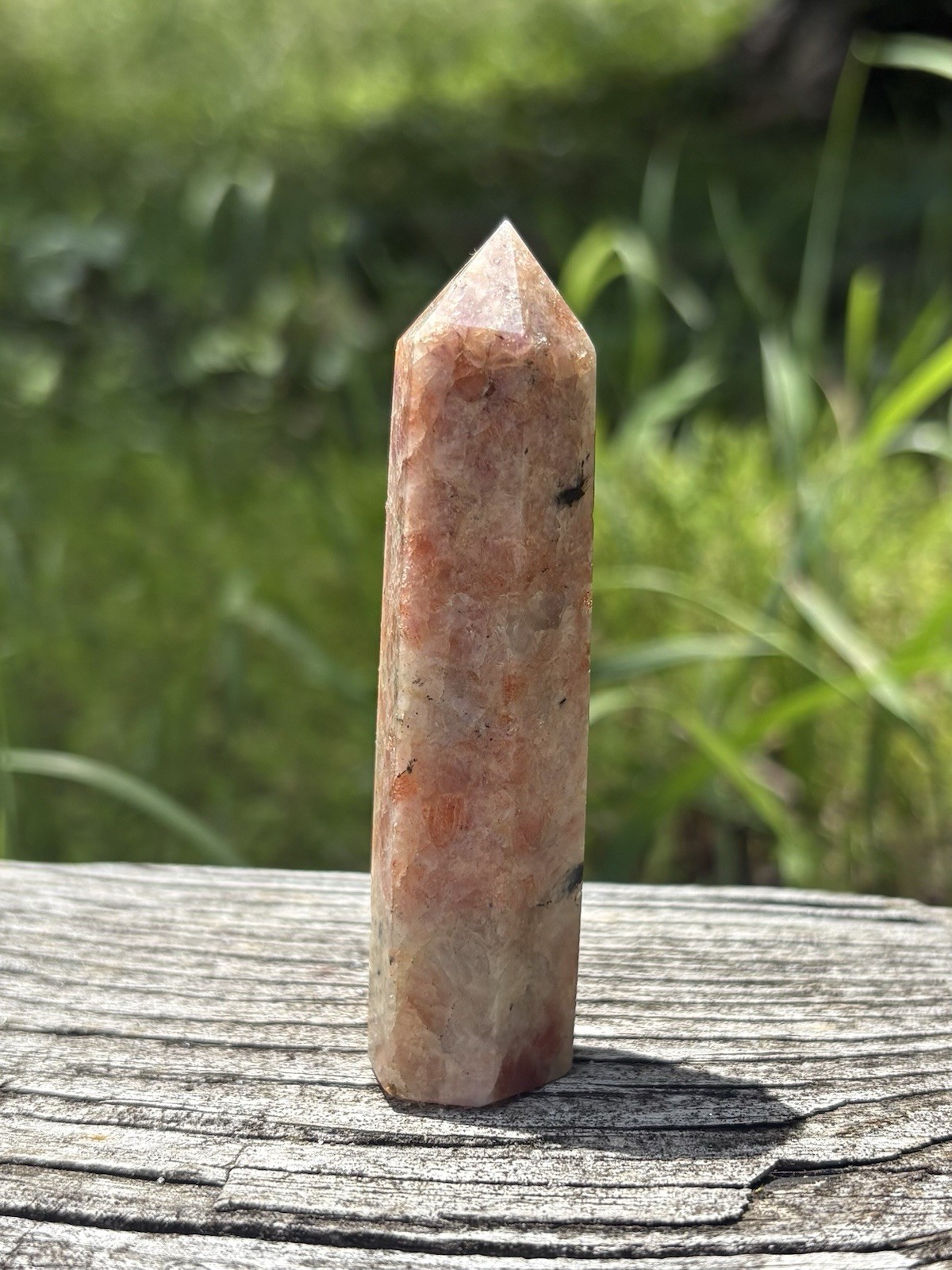 Bulk Crystal Towers Lot- Sunstone, Rose Quartz, Orange Calcite, Amethyst & More