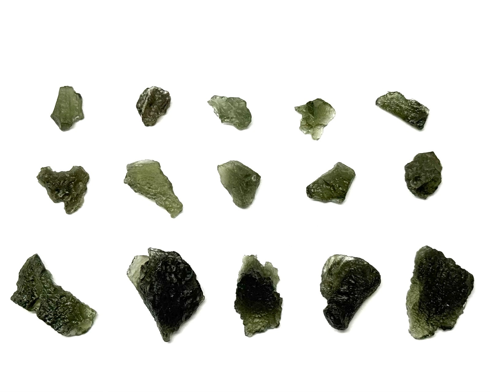 Natural Moldavite Crystals – 100% Genuine Moldavite From Czech Republic