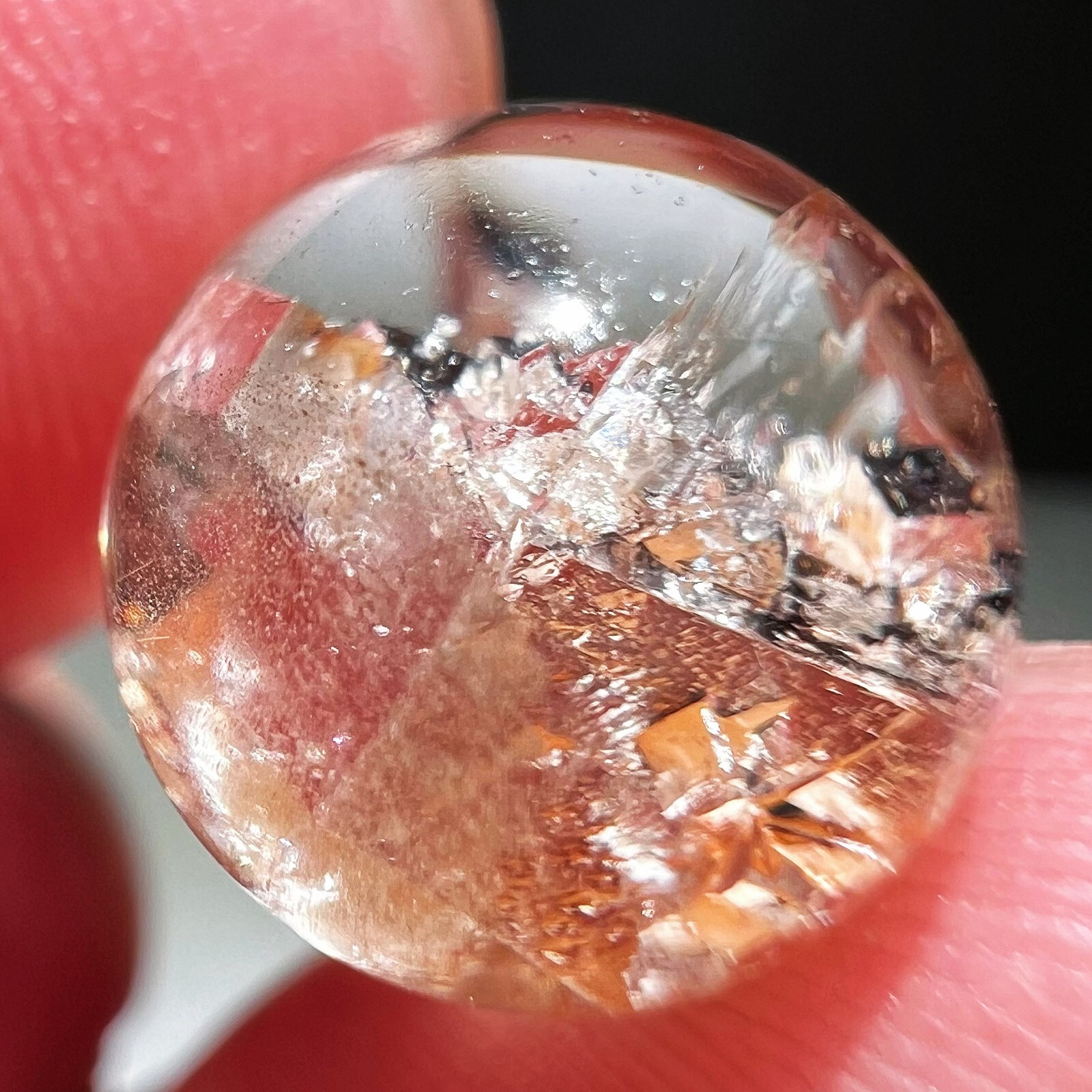 6ct Natural Beautiful Stone in the stone Crystal Polished Specimen