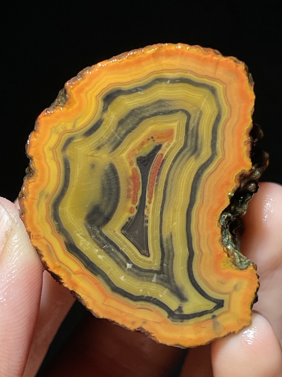 1pair Chinese natural Warring States Red agate crystal hole crystal 79g A8