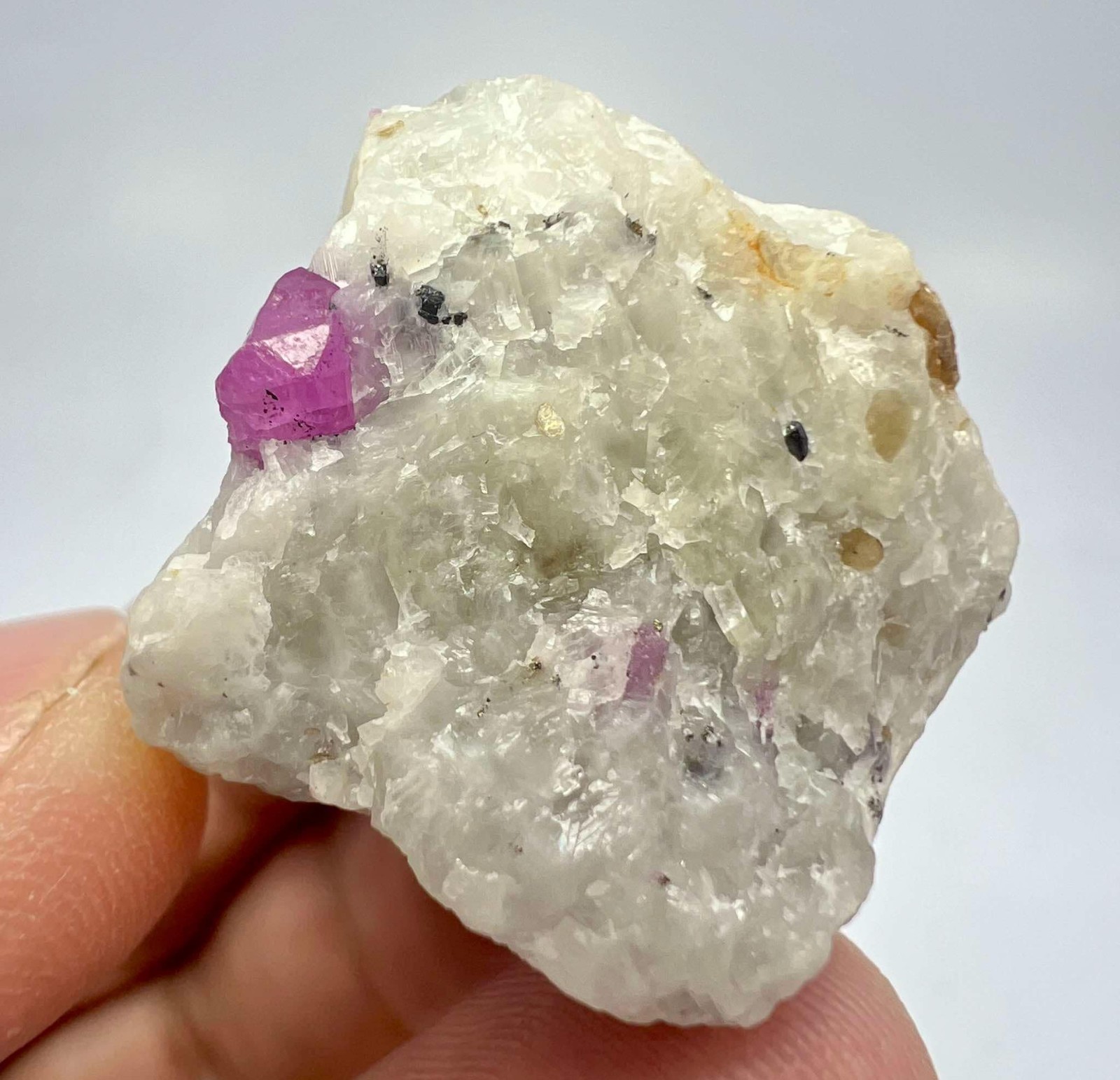 118 Carat Outstanding Ruby Crystal on Matrix from Jegdalek Mining Afghanistan