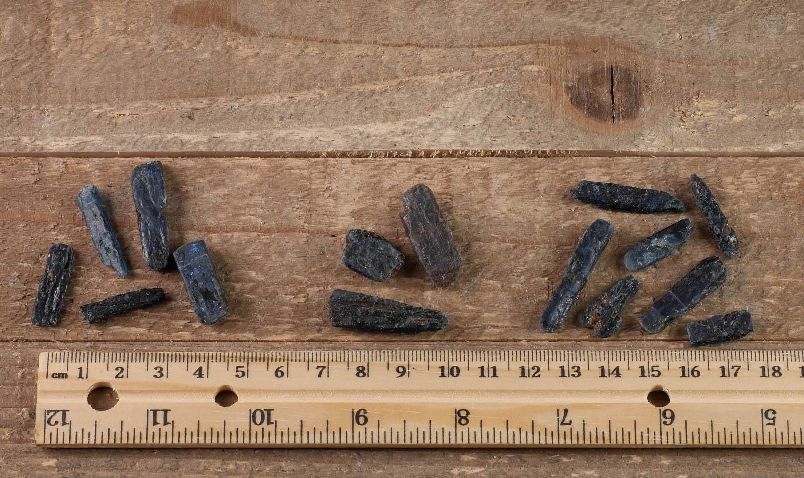 Gemmy Cobalt Blue Raw KYANITE Crystal Blades Gemstones for Jewelry Making, E0789