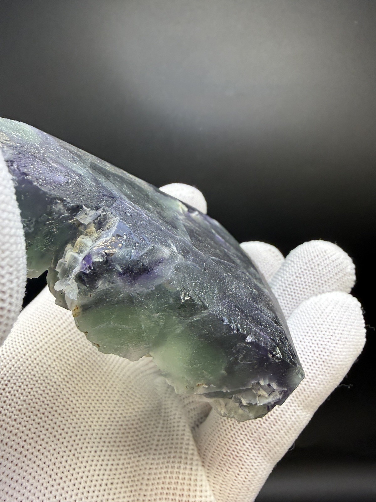 Multi-Colored Natural Rough Faced Fluorite Heart Specimen! Minerals, Crystals!