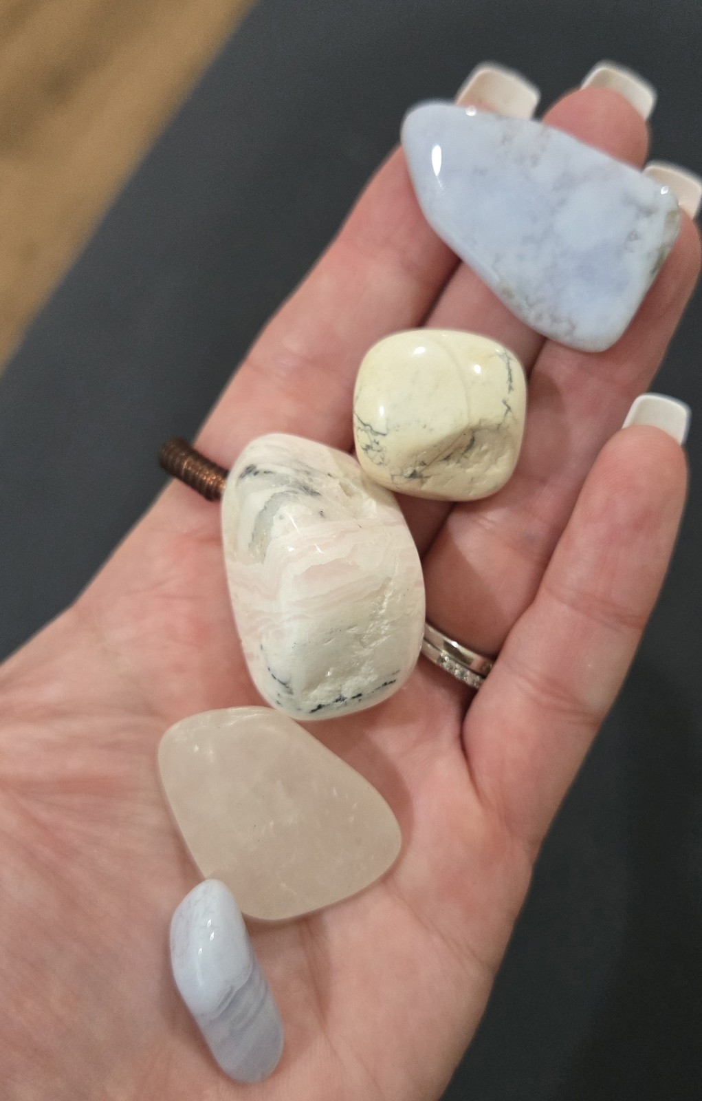 Mixed Tumbled Crystal Stone Lot 34 Pcs Natural Healing Crystals Wholesale Set