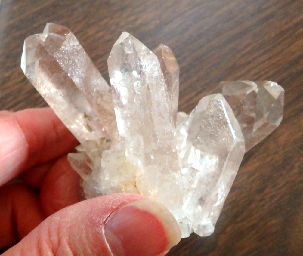 Crystals ✨ Pretty Quartz Points Clear Natural 120.5 grams