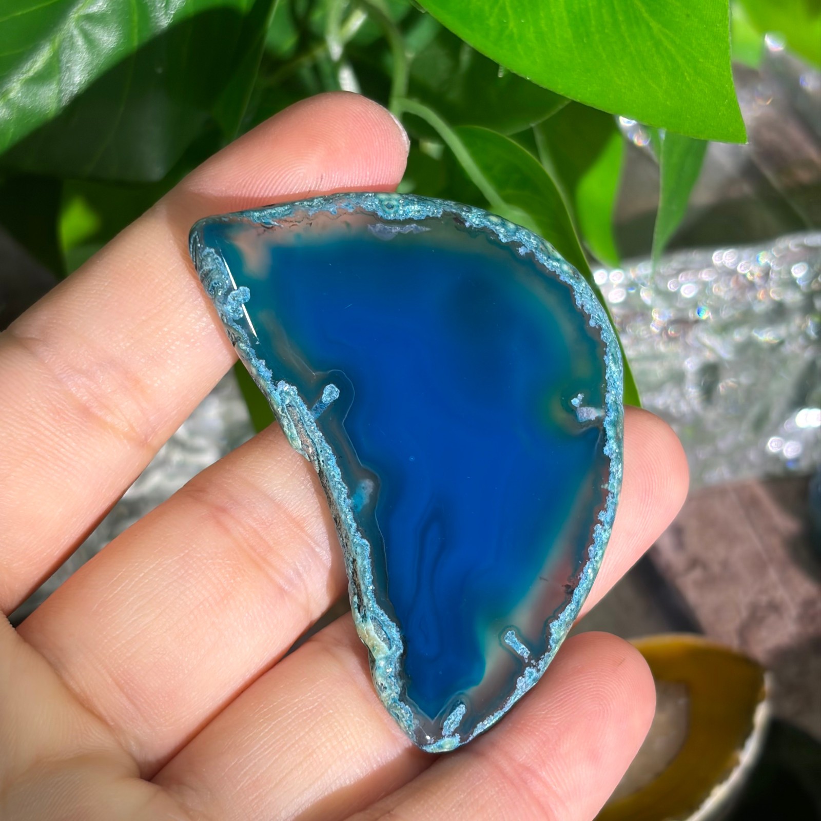 Agate Slices Bulk Lot – Random Colors & Shapes – Min 100g Guaranteed