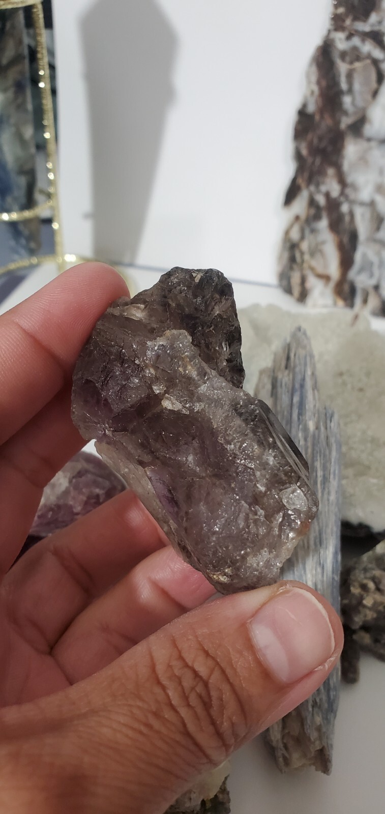7 Raw Specimen Set – Rough Gemstones Assorted – Mixed Lot Healing Crystals Sp69