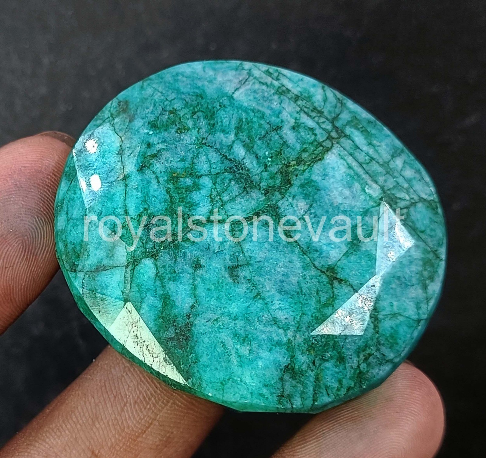 337.00 Ct Oval Cut Natural Green Emerald IGL Certified Opaque Loose Gems 5AOI