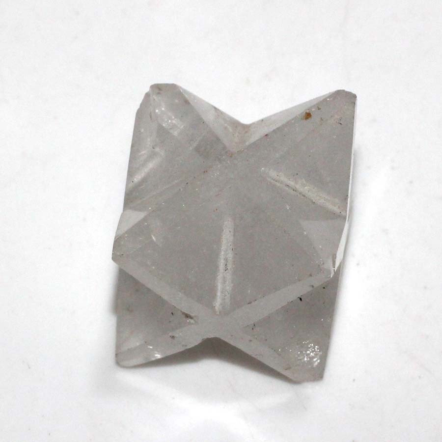 Crystal Topaz Ethnic Carved Mini Stars Collectable Jewelry 1.1″ GW