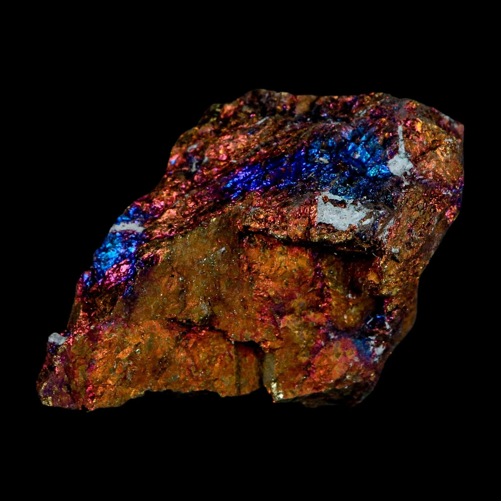 2.6″ Chalcopyrite Bornite Brilliant Multicolored Peacock Ore Chihuahua Mexico